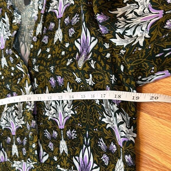 Y.A.S high neck printed midi dress, Large - Picture 9 of 12